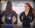 FELPA DONNA CON CAPPUCCIO